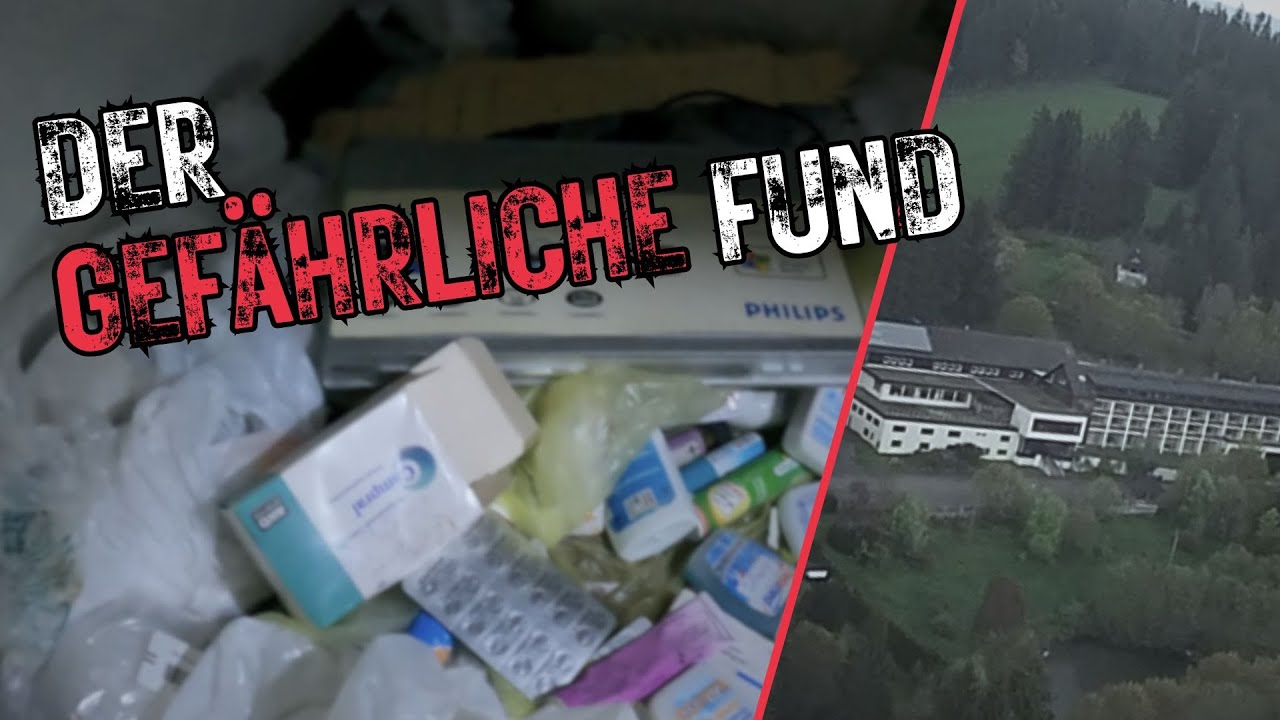 Warum liegen hier noch MEDIKAMENTE? 💊 Verlassene PSYCHIATRIE - Suchtklinik im Schwarzwald