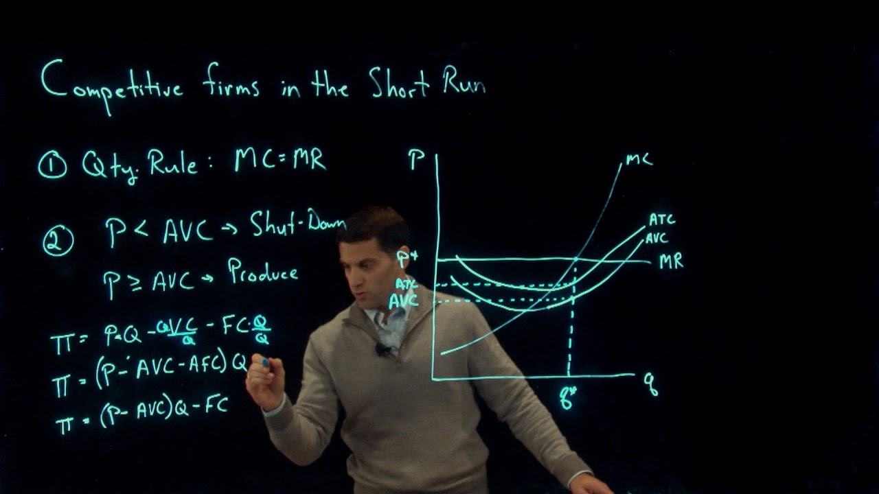 Perfect Competition: Short Run Equilibrium