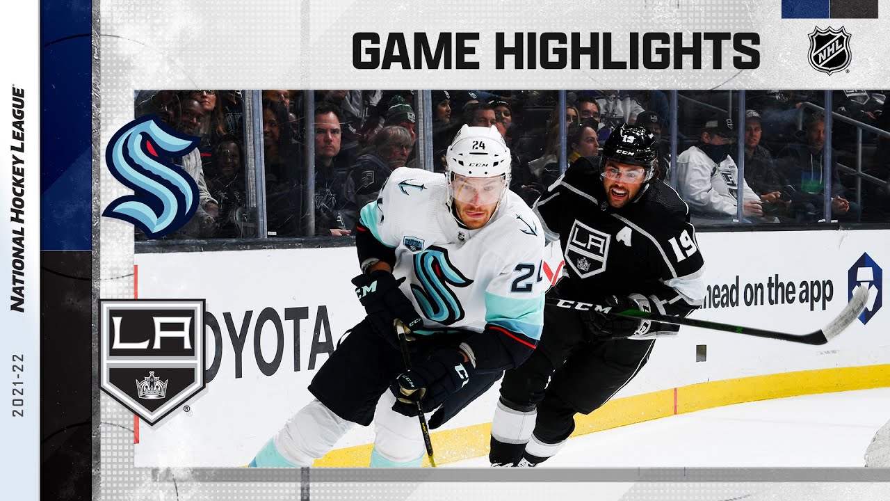 Kraken @ Kings 3/28 | NHL Highlights 2022
