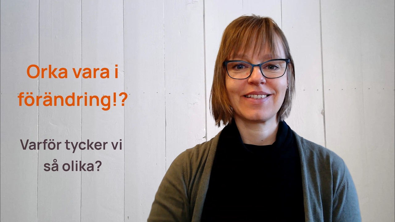 Varför reagerar vi så olika vid förändring?