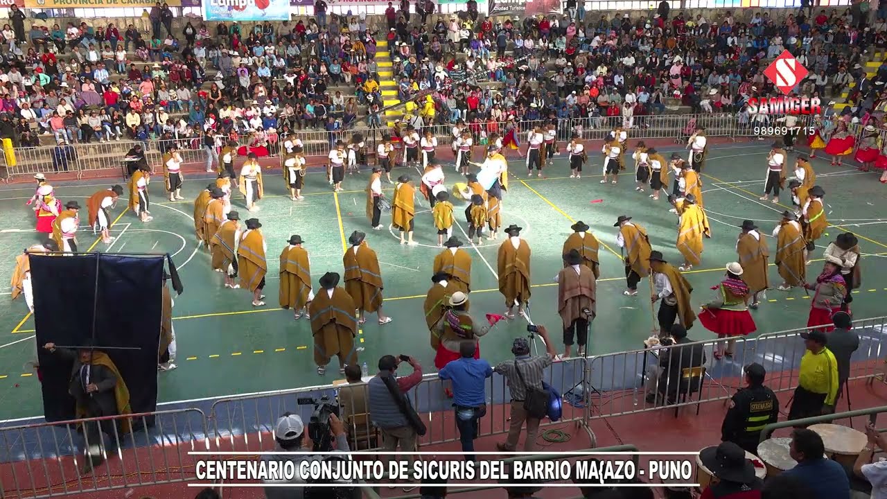 SICURIS DEL BARRIO MAÑAZO PUNO - XLVI CONCURSO REGIONAL DE SIKURIS 2023