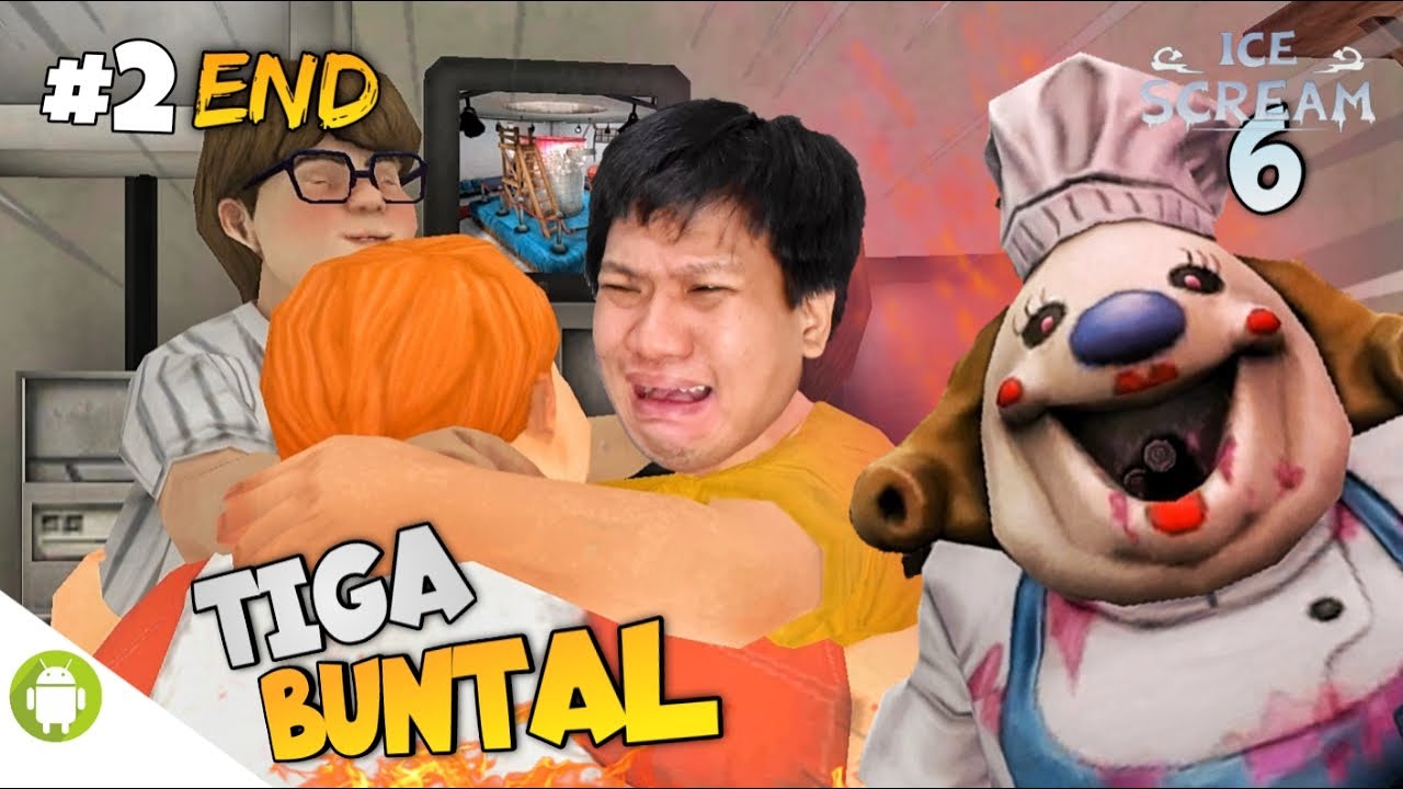 3 BERUANG MADU AKHIRNYA BISA BERPELUKAN LAGI WKWK!!! Ice Scream 6 Part 2 End [SUB INDO] ~ES Busuk!!