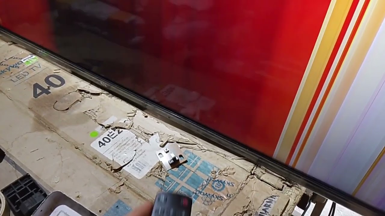 TCL 50P725 ACTUAL TEST MAINBOARD, BACKLIGHT, ETC.