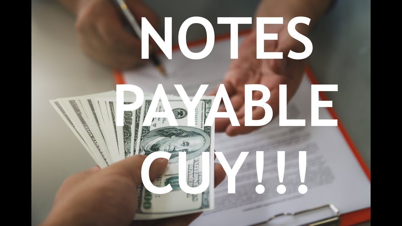 Week 2e: Notes Payable - Zero Interest Bearing Notes