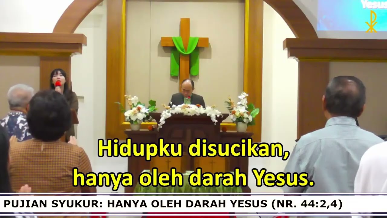 IBADAH MINGGU 1 01 FEBRUARI 2026   HANYA OLEH DARAH YESUS