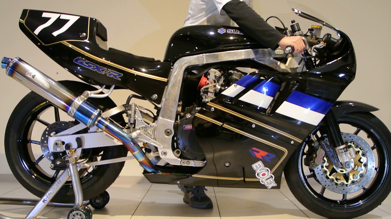 GSX-R750RKレーサーエンジン音