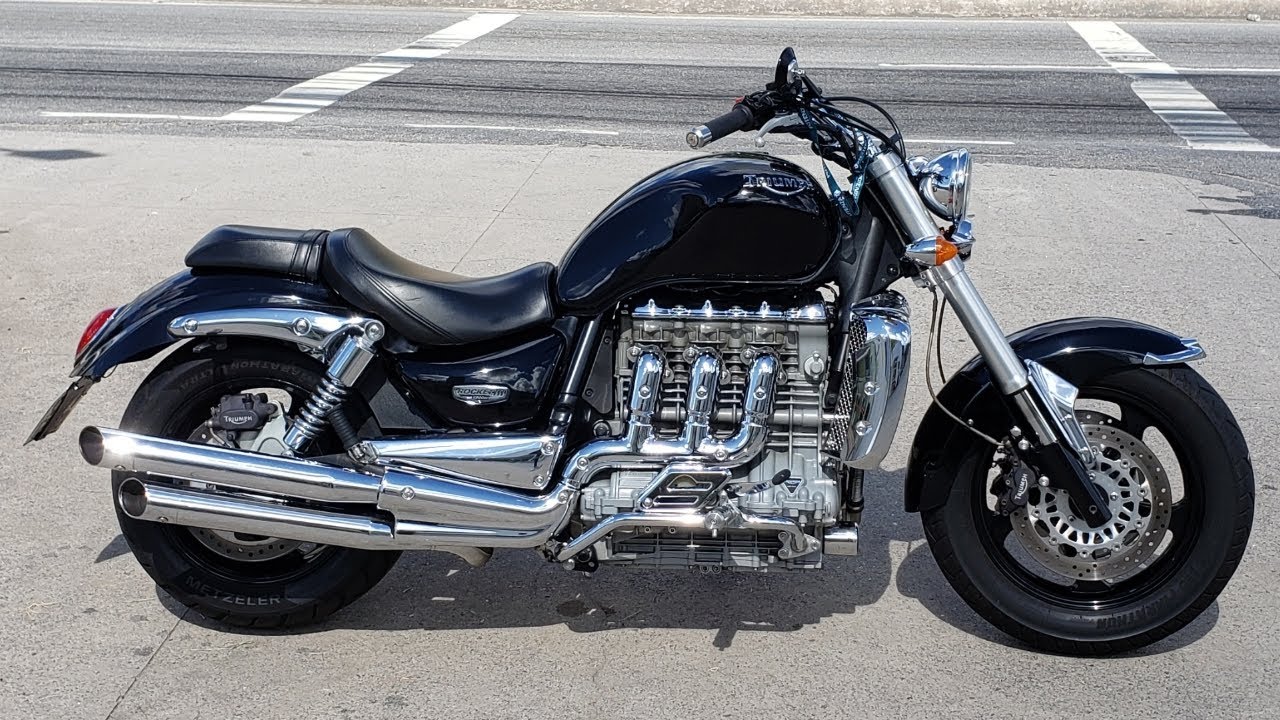 Rodolfinho da Z- Testando Triumph Rocket III 2300 cc - 2005.