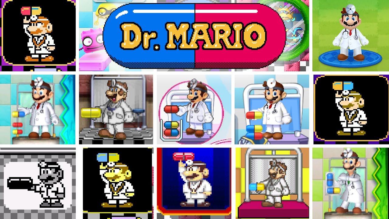 Dr. Mario | Versions Comparison | Game Boy, GBA, NES, Arcade, SNES, Wii, 3DS and more
