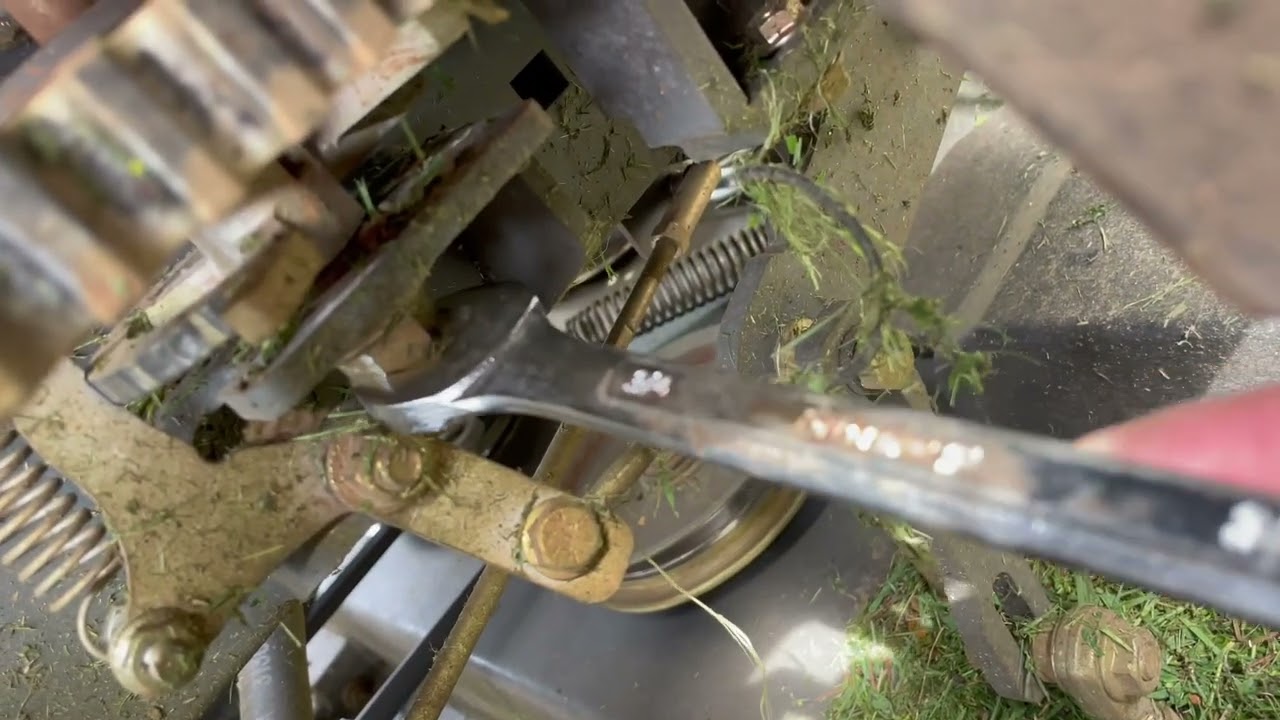 Spartan mower height dial tension adjustment (Quick and Easy!)