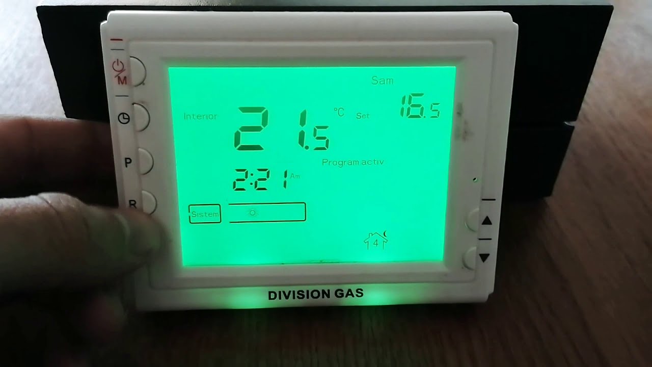 Programare❌ Termostat Division Gas❌Wireless