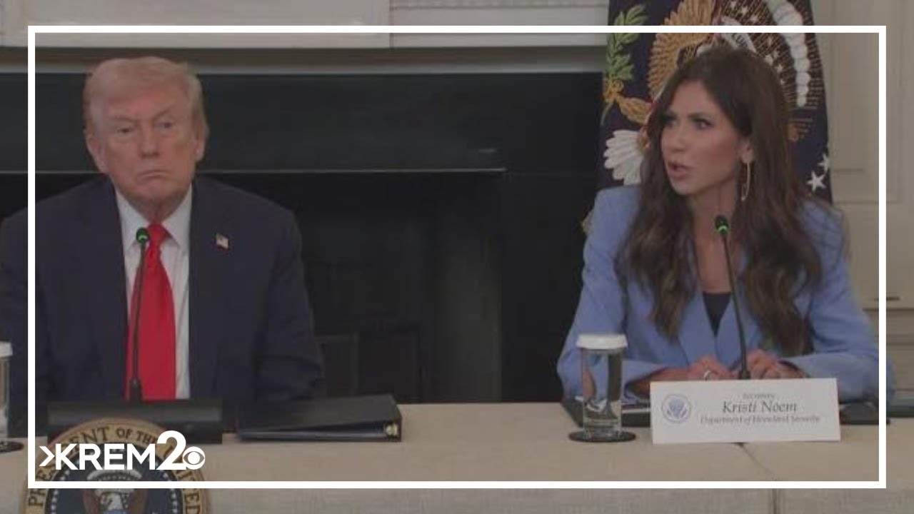 Kristi Noem removed as Secretary of Homeland Security