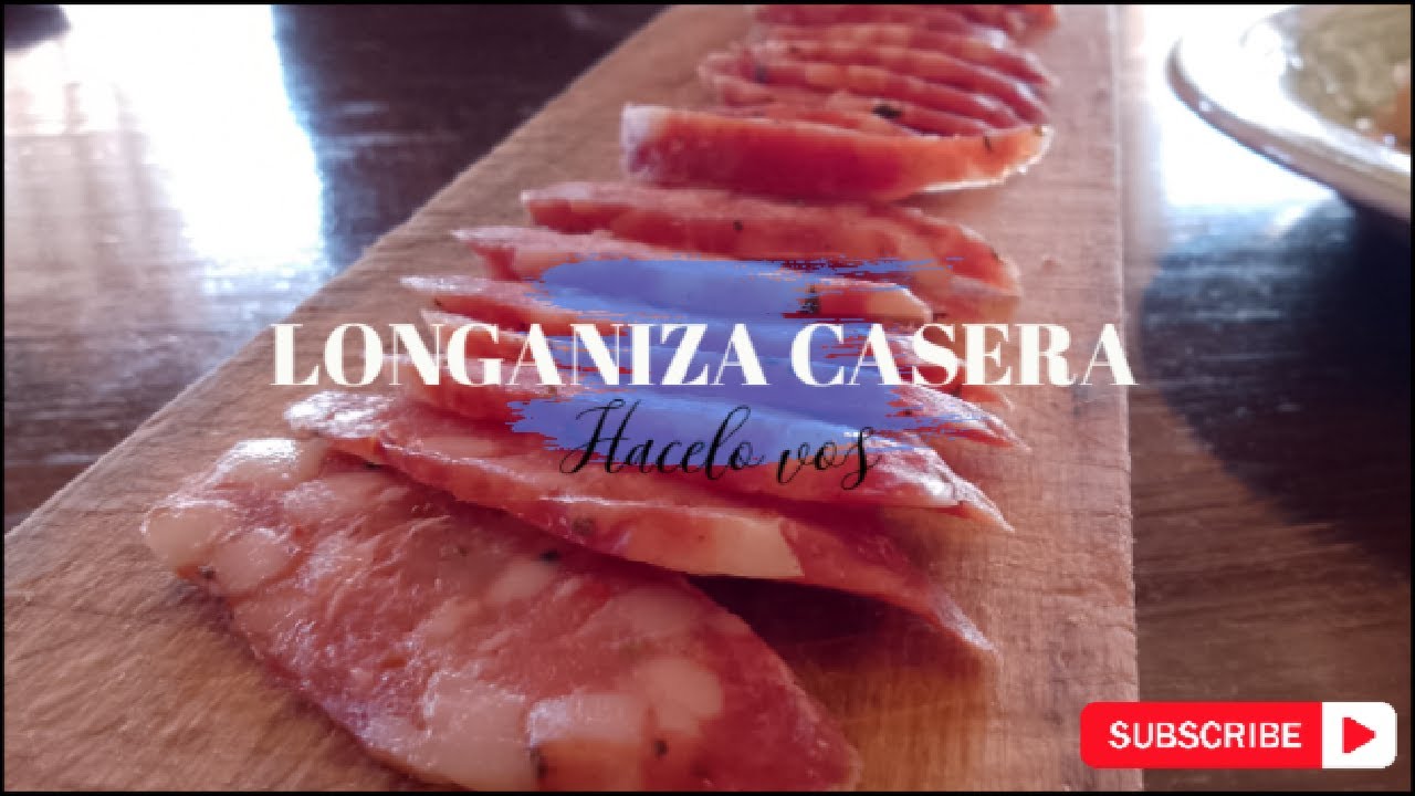 LONGANIZA CASERA || Hacelo Vos