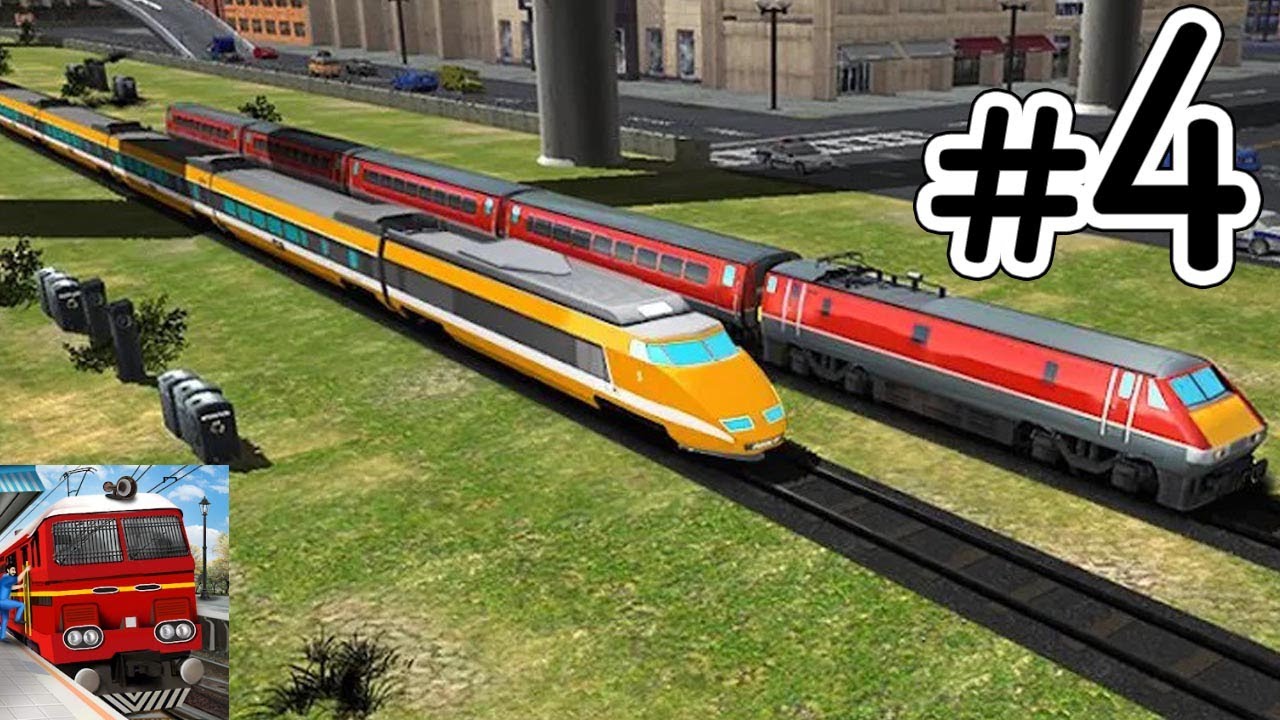 Playing City Train Driver Simulator - Train simulator games - Train driving games #4 | PLAY GAMERZ