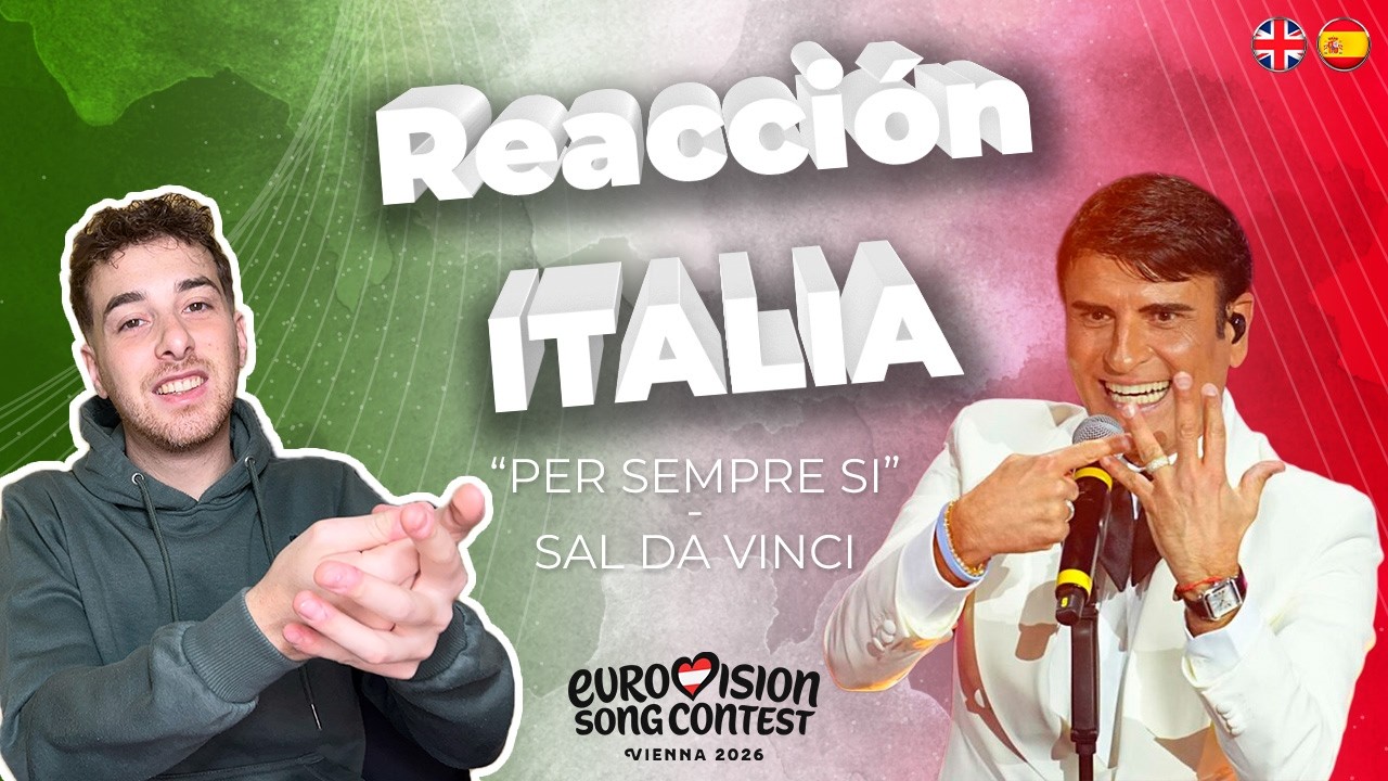 🇮🇹 Reacción a Per Sempre Si - Sal da Vinci | Ganador San Remo 2026 | Eurovision Italia 2026