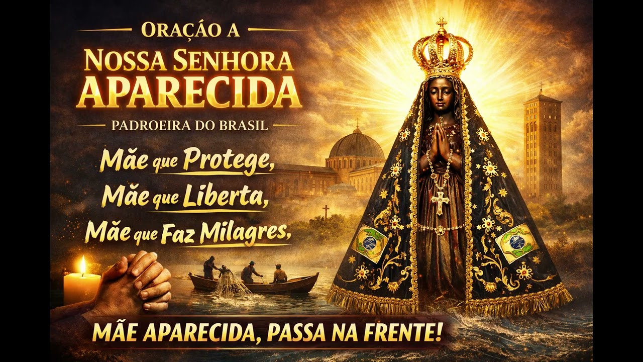 “MÃE APARECIDA, PASSA NA FRENTE! 🙏 A ORAÇÃO QUE ESTÁ MUDANDO VIDAS AGORA”