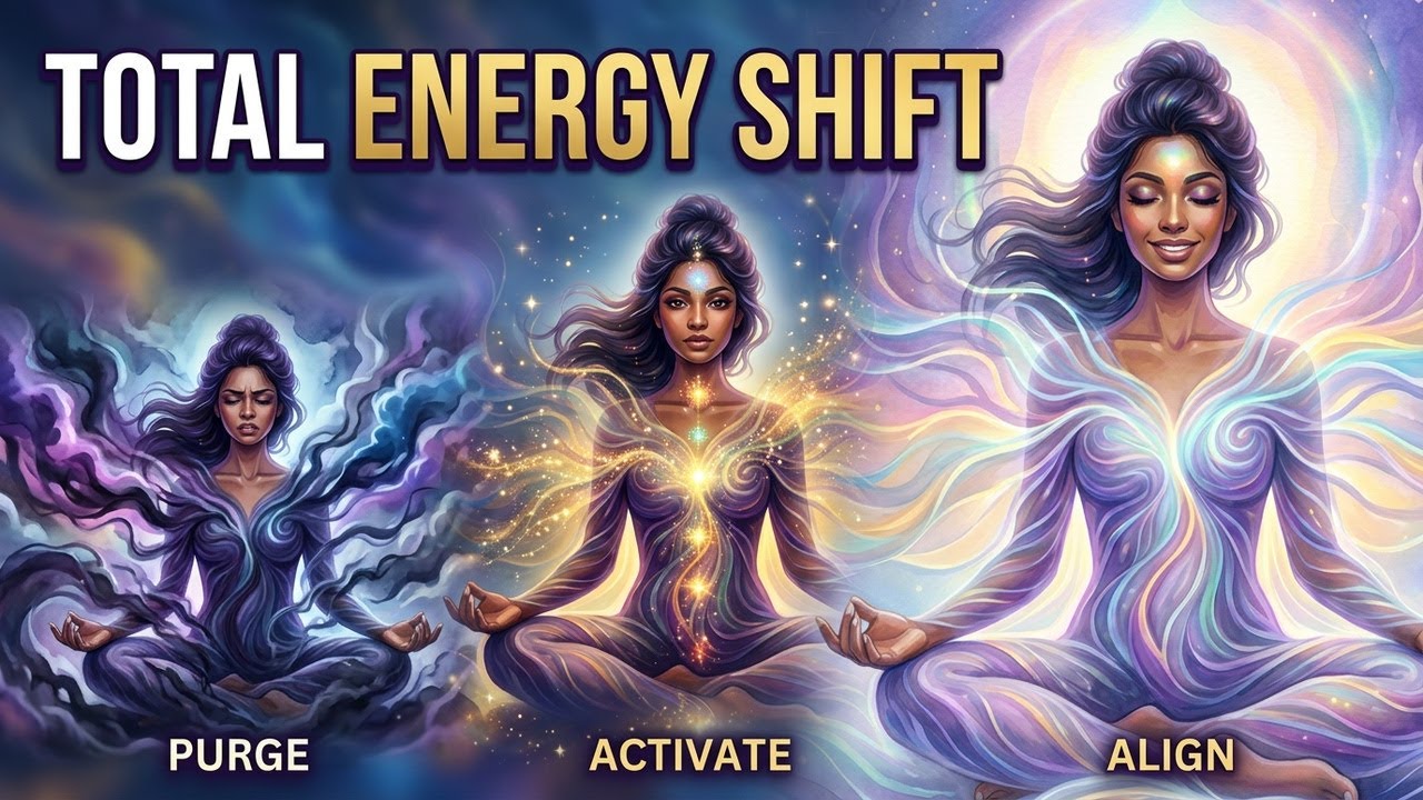 The Deepest 11 Min Energy Cleanse | From Deep Purge to Divine Activation | Reiki Healing Journey💫
