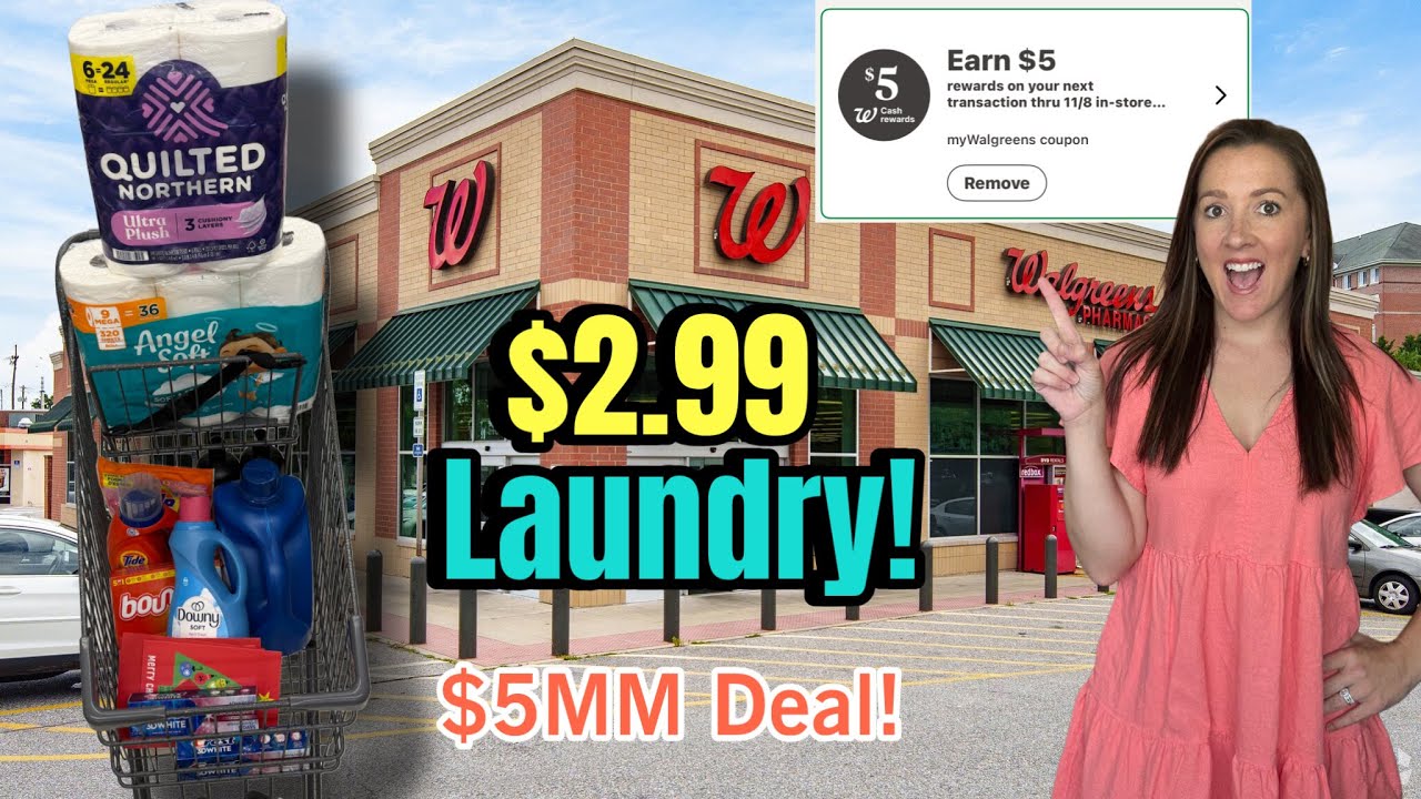 Walgreens Haul &mdash; полностью цифровая сделка на 5 миллионов долларов! | TIDE $2,99! 11/2&ndash;8/25
