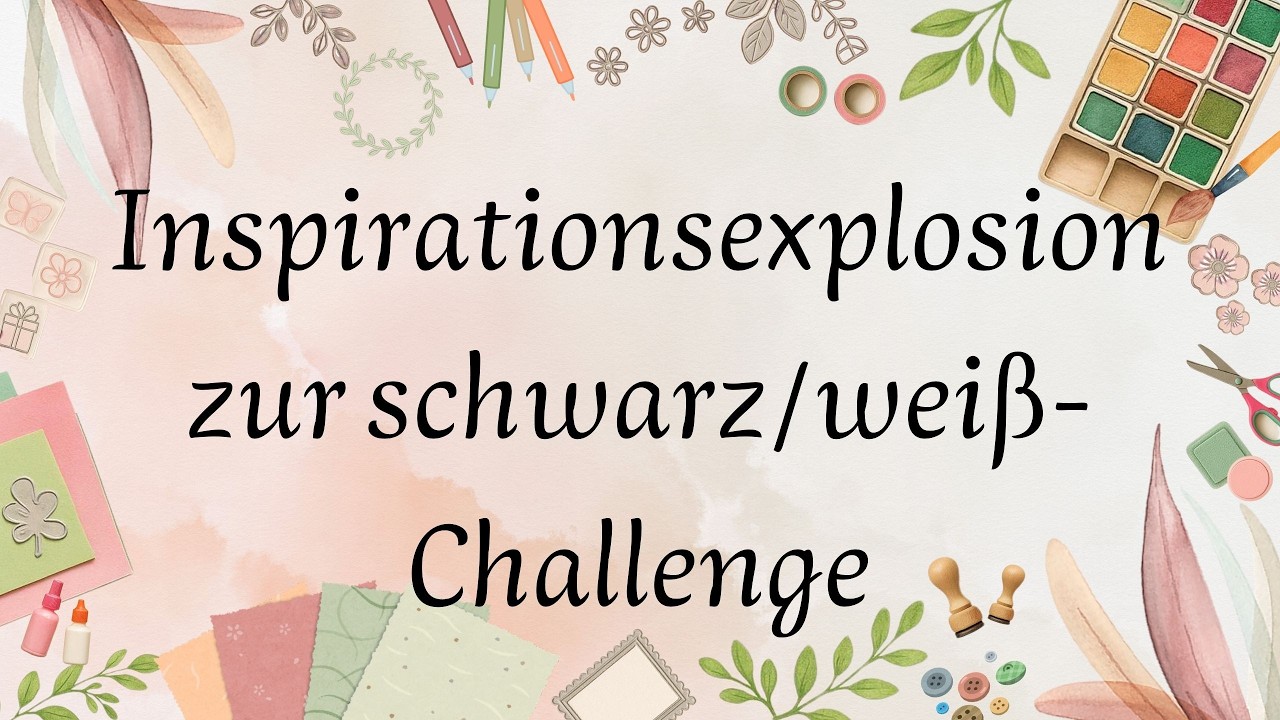 Februar Challenge: Schwarz🖤-weiß🤍+ ggf. Pop of color 🎨 // So viele Karten wie noch nie! 🤩