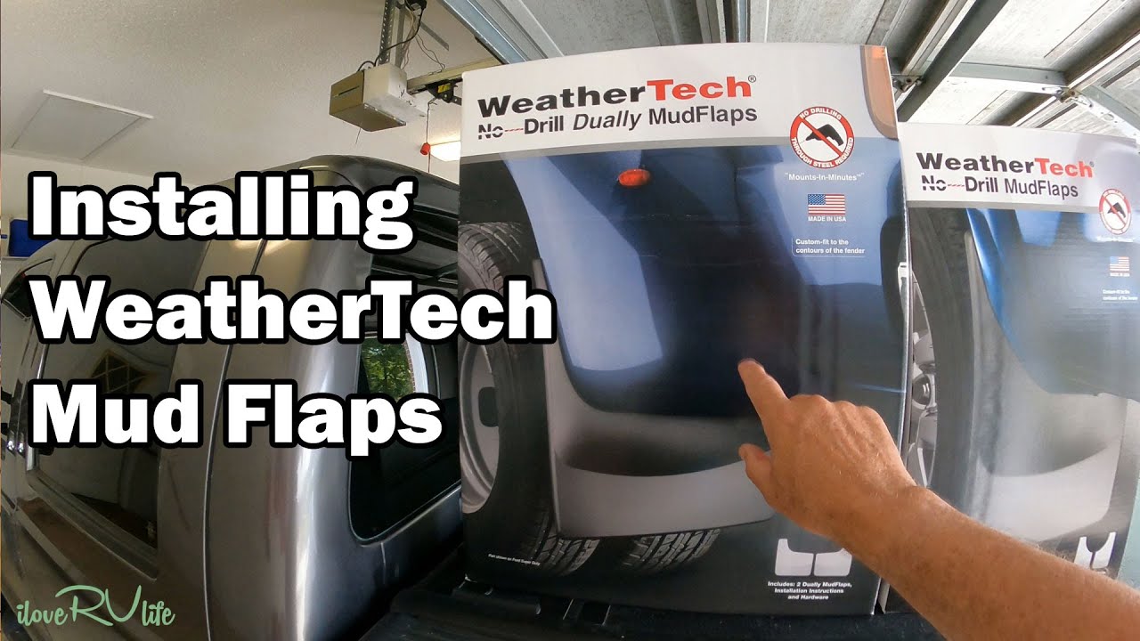 Installing WeatherTech Mud Flaps