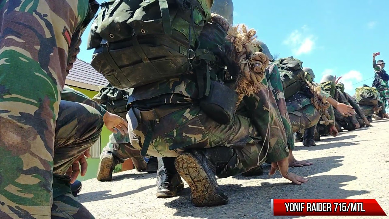 Tradisi masuk satuan Raider#TNI