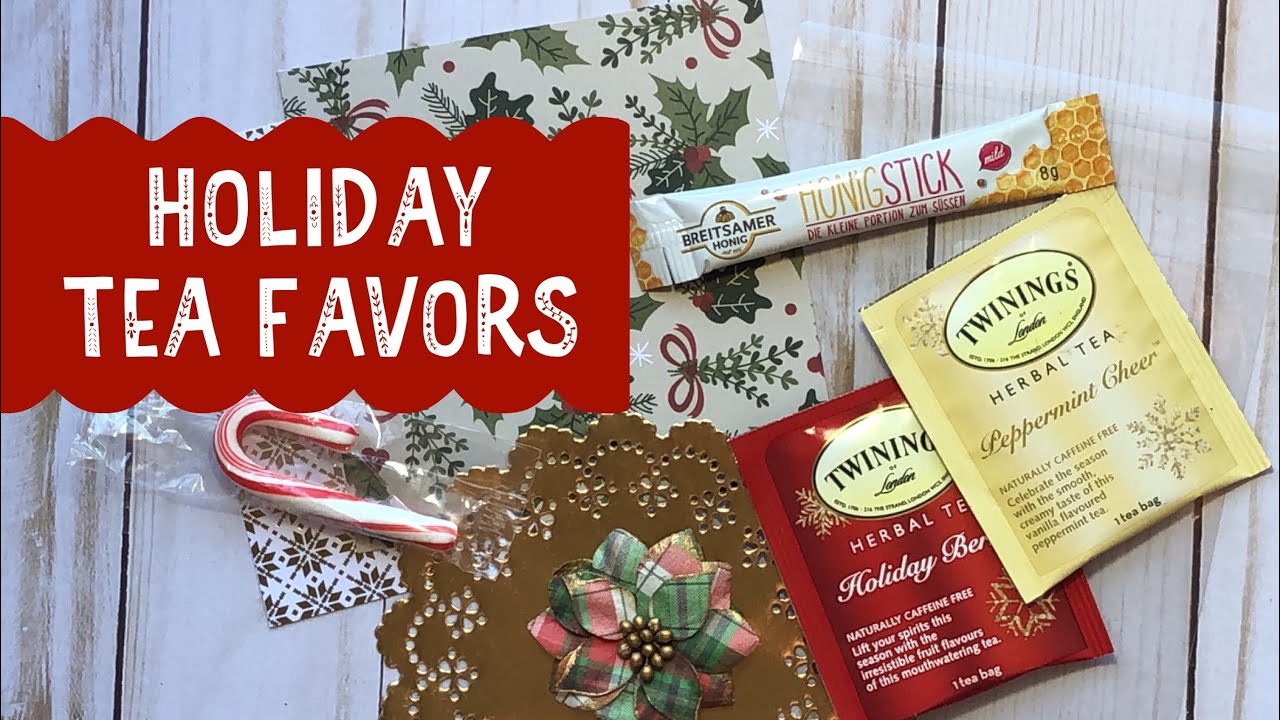 Holiday Tea Favors 🎄☕️❤️ Christmas Craft Fair Series 2020