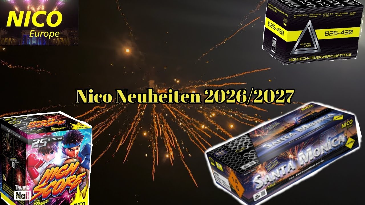 Alle Nico Neuheiten 2026/2027 🎆🧨 @stormypyro109 