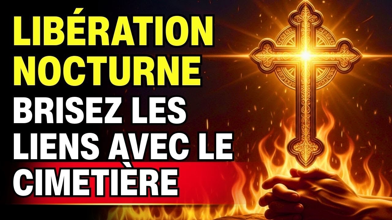 🩸 Dormez protégé : le Sang de Jésus ANNULE tout pacte de cimetière contre vous maintenant