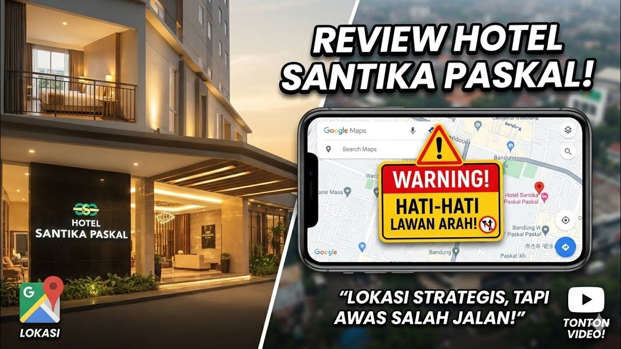 AWAS!!! Hotel Santika Paskal Pasir Kaliki Bandung, dekat dengan mall.