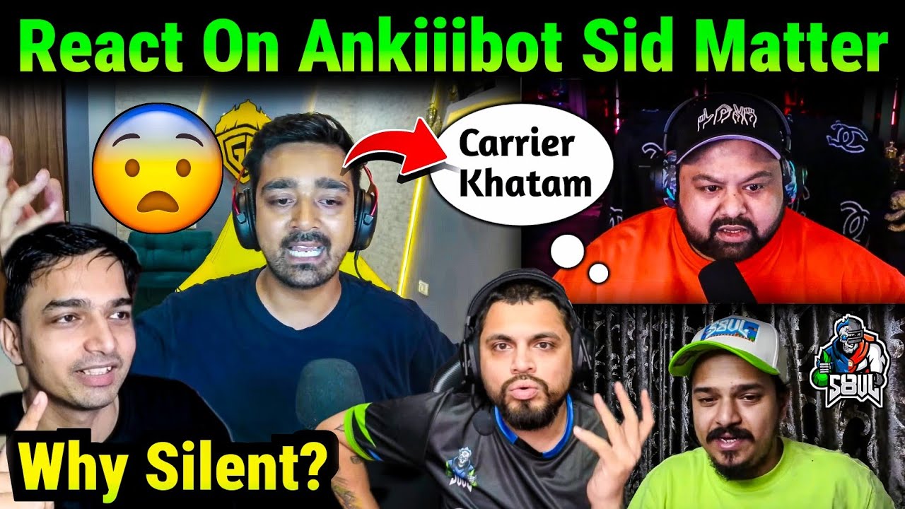 Mazy Reply on Ankiiibot vs Sid Controversy🚨😳 Why Silent?🤔