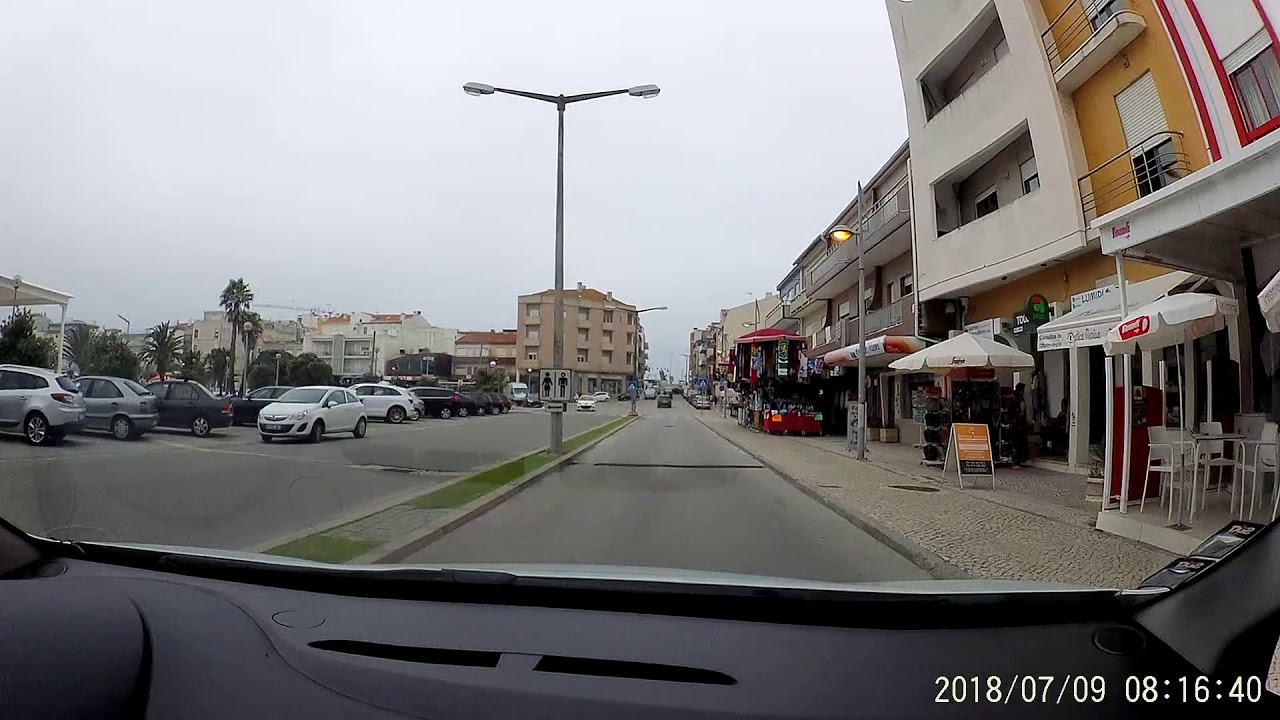 Arriving in Praia de Mira, Portugal (dashcam & conversation)