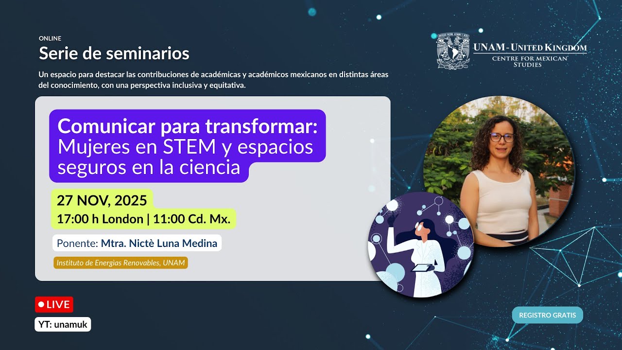 Comunicar para transformar: Mujeres en STEM y espacios seguros en la ciencia