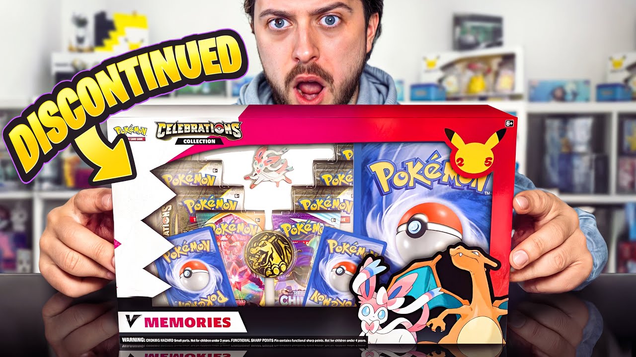 I Found A DISCONTINUED Pokemon Celebrations Box...