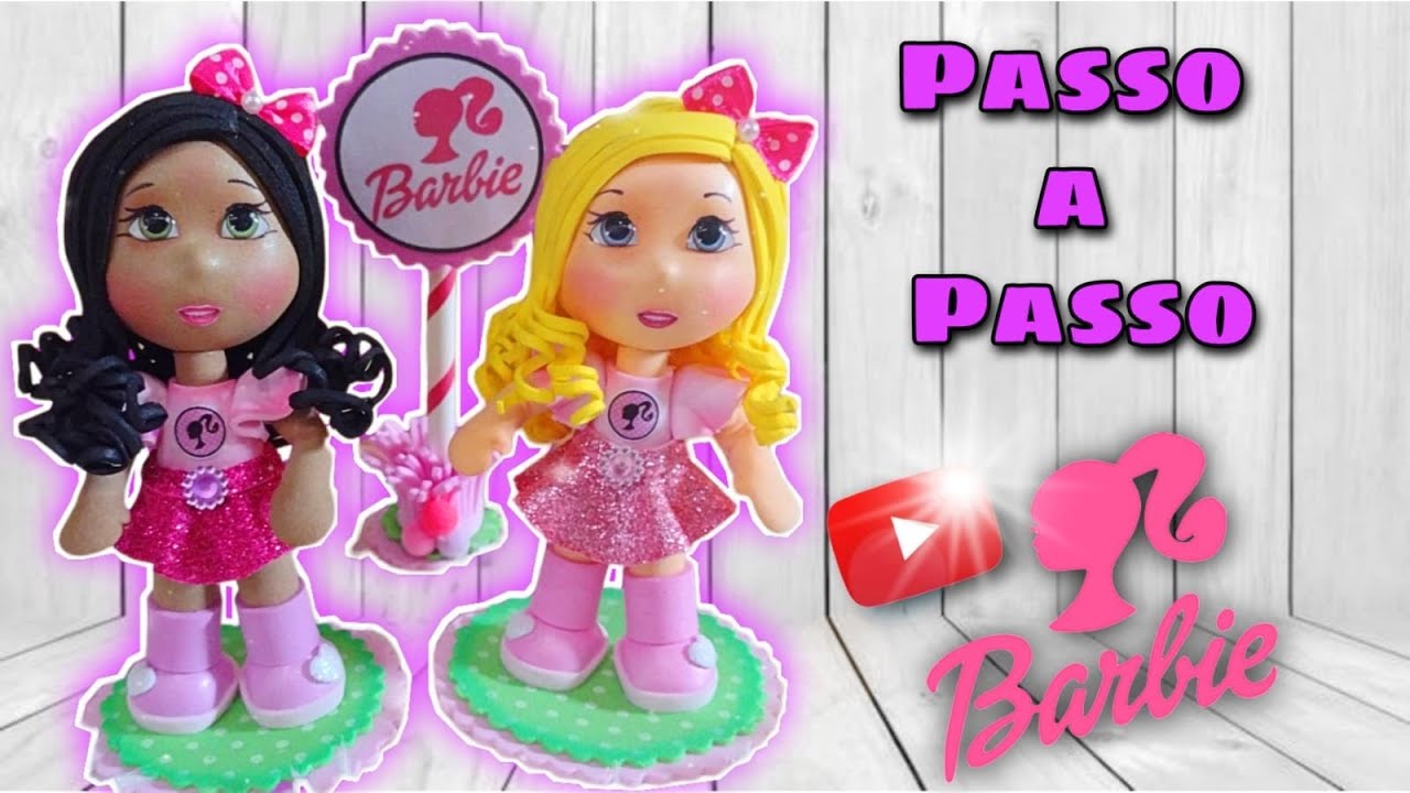 ✅Como fazer uma Bonequinha MENINA BARBIE em EVA. Passo a passo