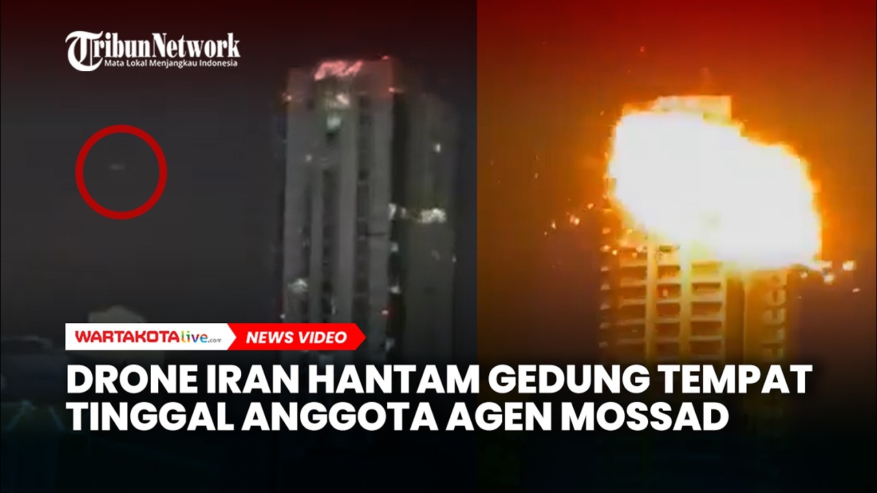 Serangan Malam Hari, Drone Iran Hantam Gedung Tempat Tinggal Anggota Agen Mossad di Bahrain