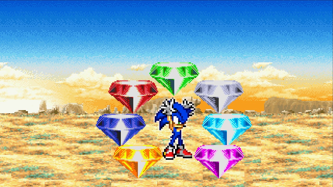 Sonic's Transformations part 2! (Super Sonic 3 to Super Sonic Blue)