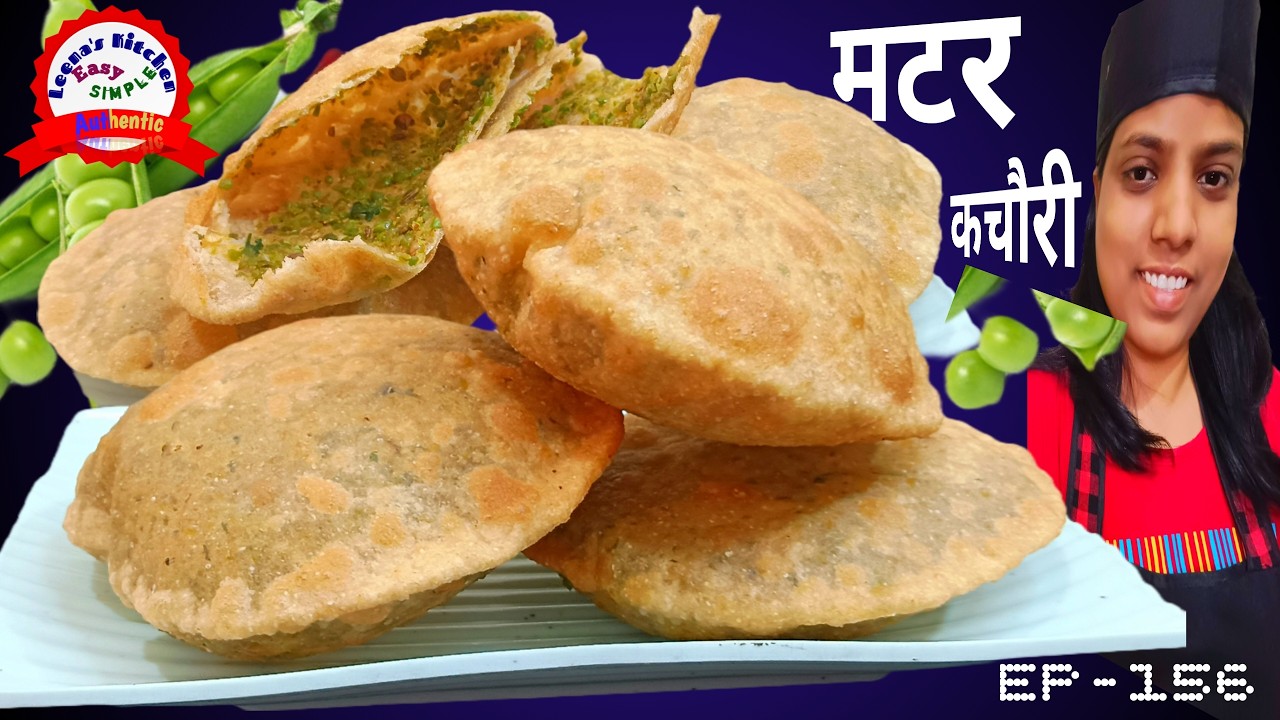 Perfect Green Peas Kachori at Home 😋 | Crispy Outside, Spicy Inside | Full Recipe 