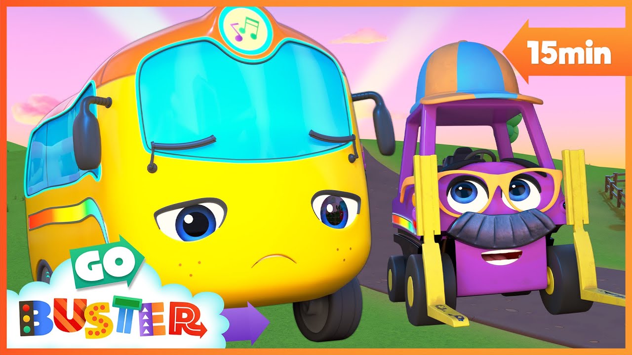 Bumper Bunch Build a Band!!! | Go Buster - Bus Cartoons & Kids Stories