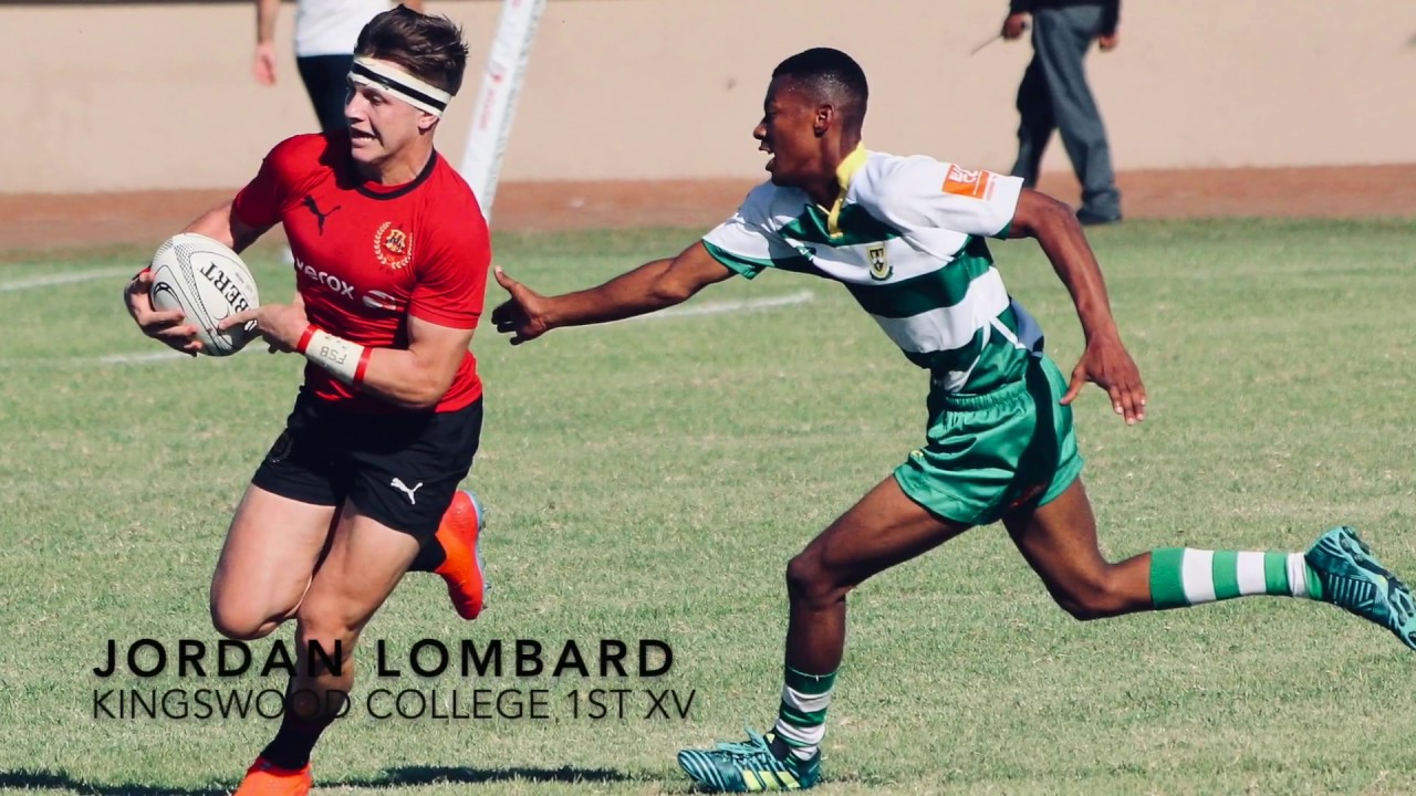 Jordan Lombard - Kingswood College 1st XV 2018 and 2019