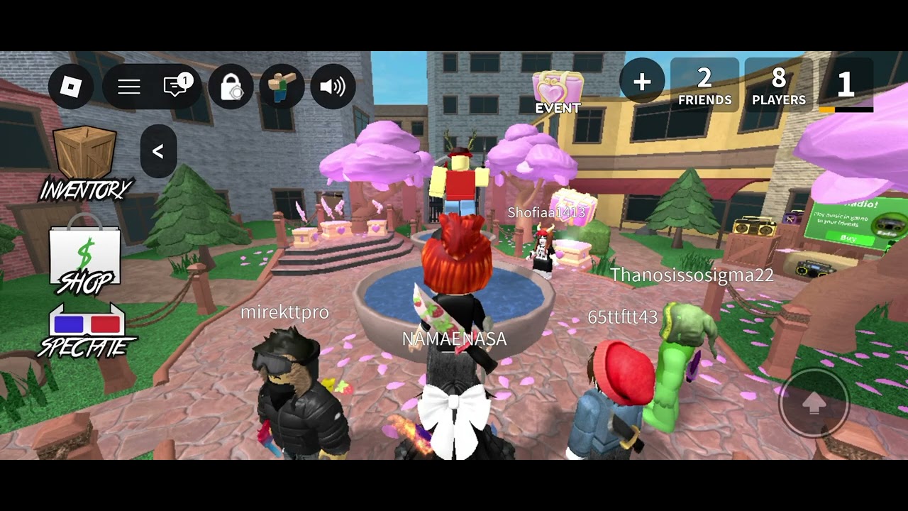 Playing mm2 again and happy Ramadan Kareem everyone)