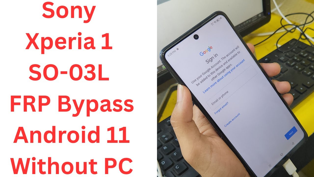 Sony Xperia 1 SO-03L FRP Bypass Android 11 Without PC | Google Account Remove |  so-03l frp bypass