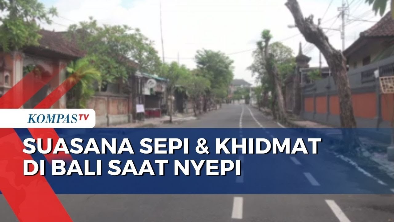 Begini Suasana Sepi dan Khidmat di Bali saat Hari Raya Nyepi