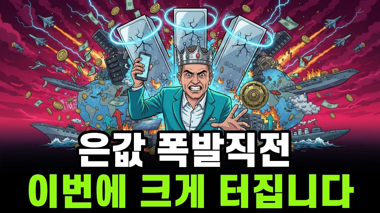 은값 ‘폭등과 폭락’의 갈림길, 이것 모르면 크게 당합니다.