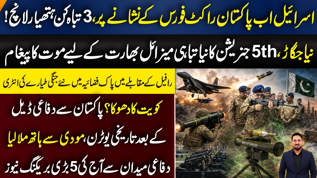 Pakistan Defence: 5 Major Breaking News | Kuwait u-turn, India's Entry? Rafale vs New PAF Aircraft