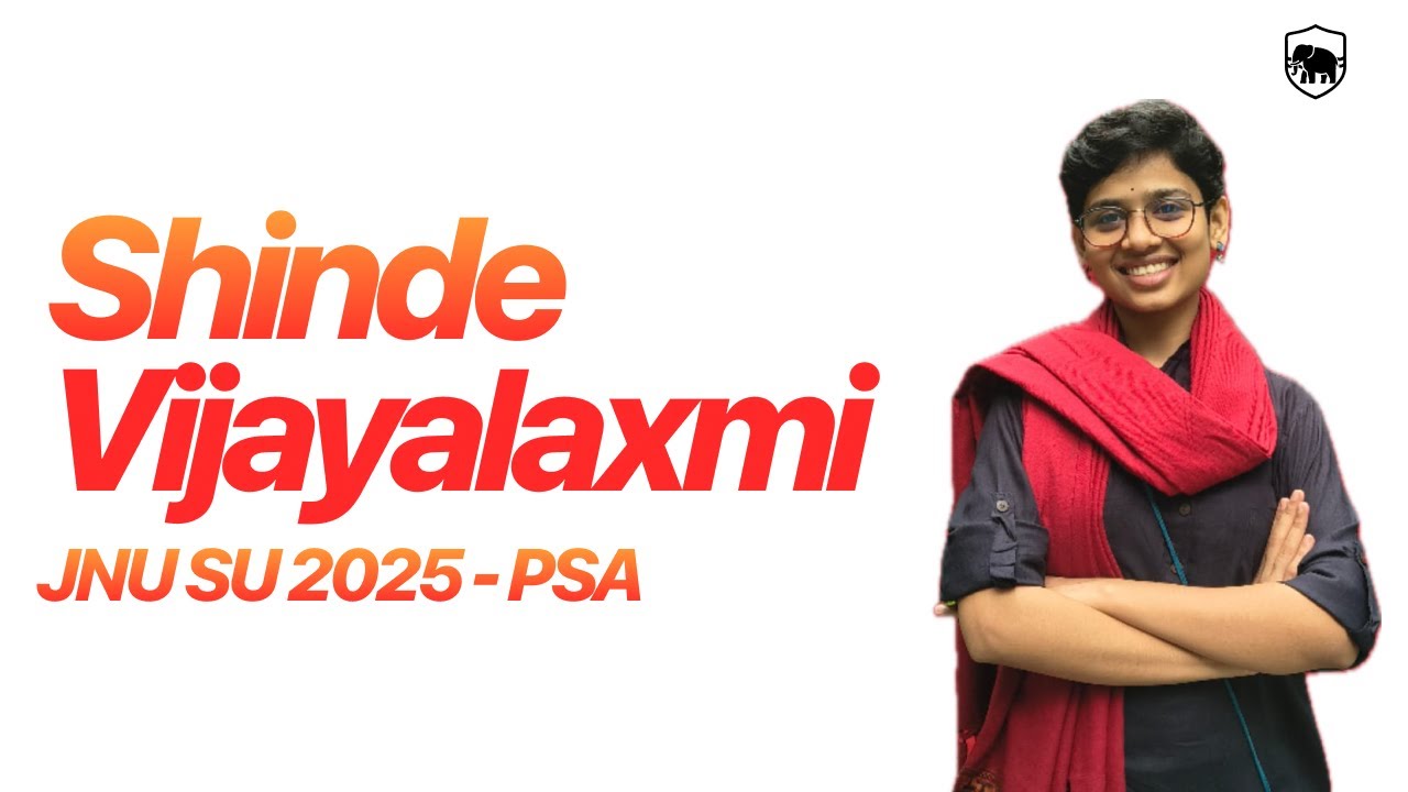 JNU Student Elections 2025: Independent Left Presidential Candidate Shinde Vijayalaxmi