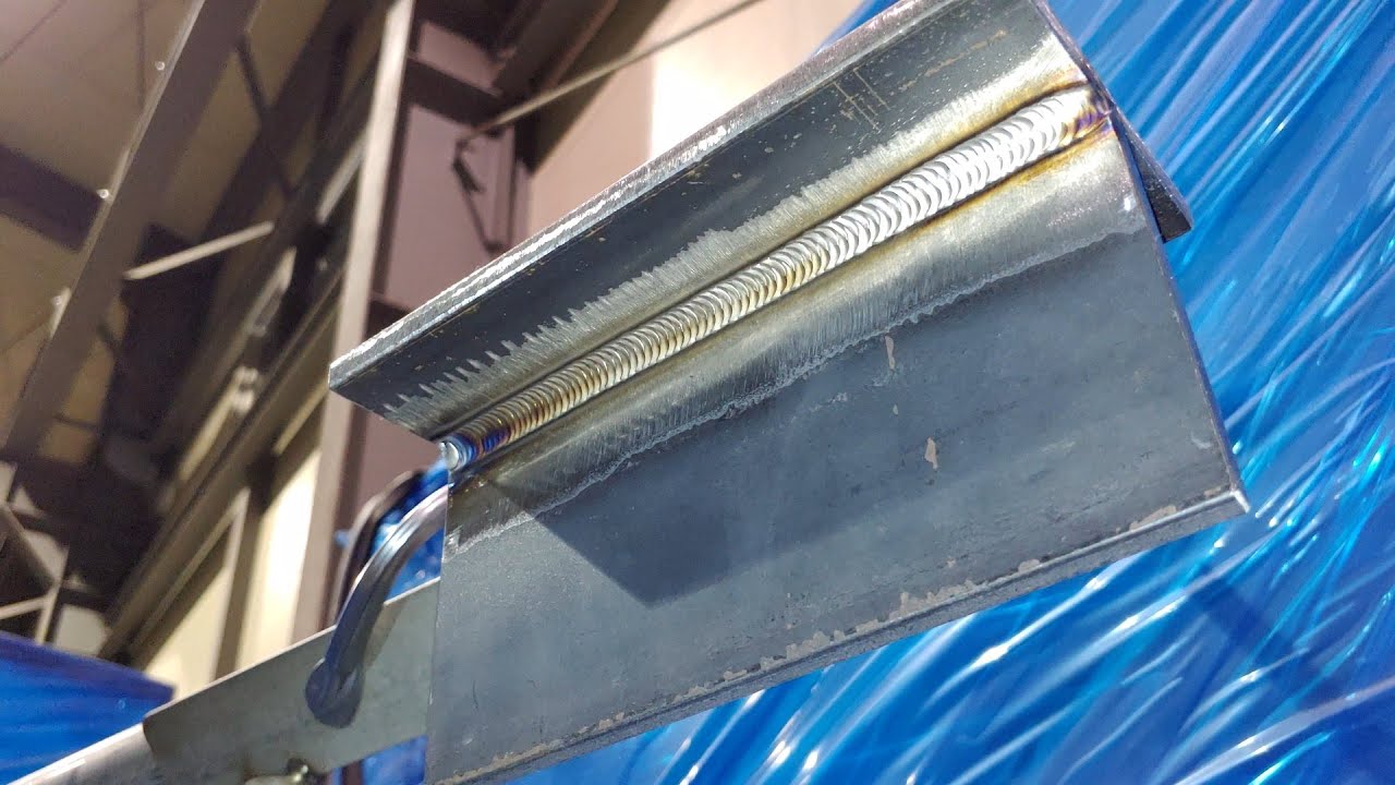 4F Т-образное соединение с потолком, угловая сварка TIG, шагающая чашка