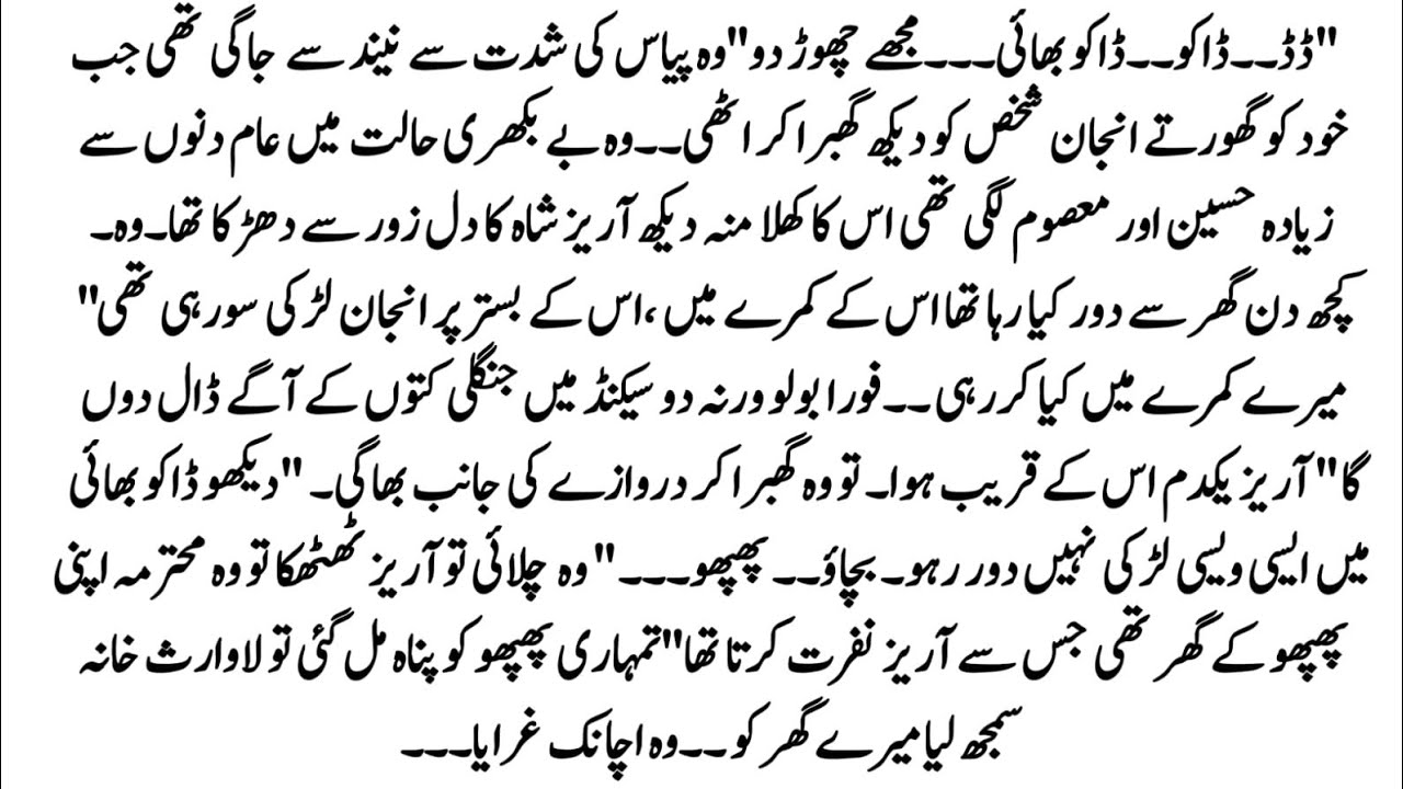 Urdu Novel 