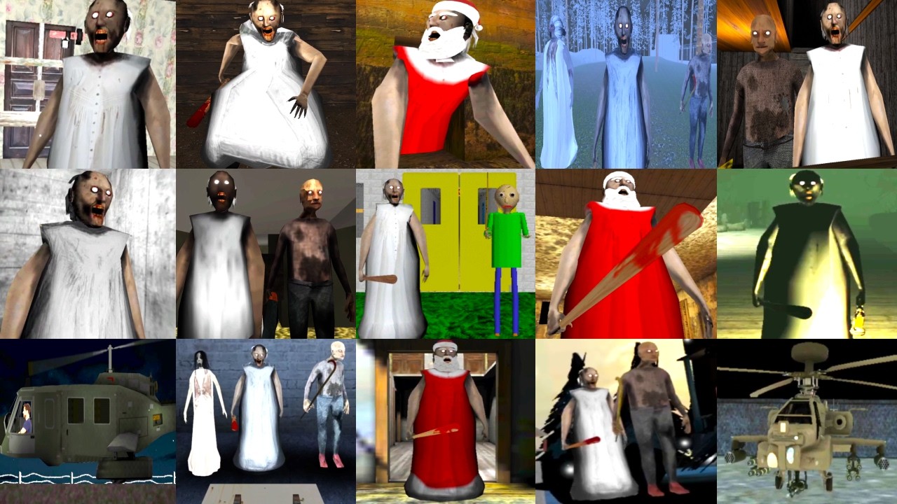 Escape Ending | Many Granny Fan Games, Including Granny 1.8.10 Christmas and Granny Helps Baldi