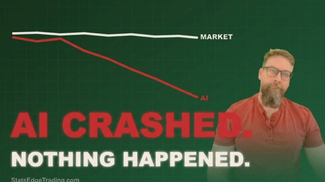 The AI trade is blowing up. The market doesn't care.