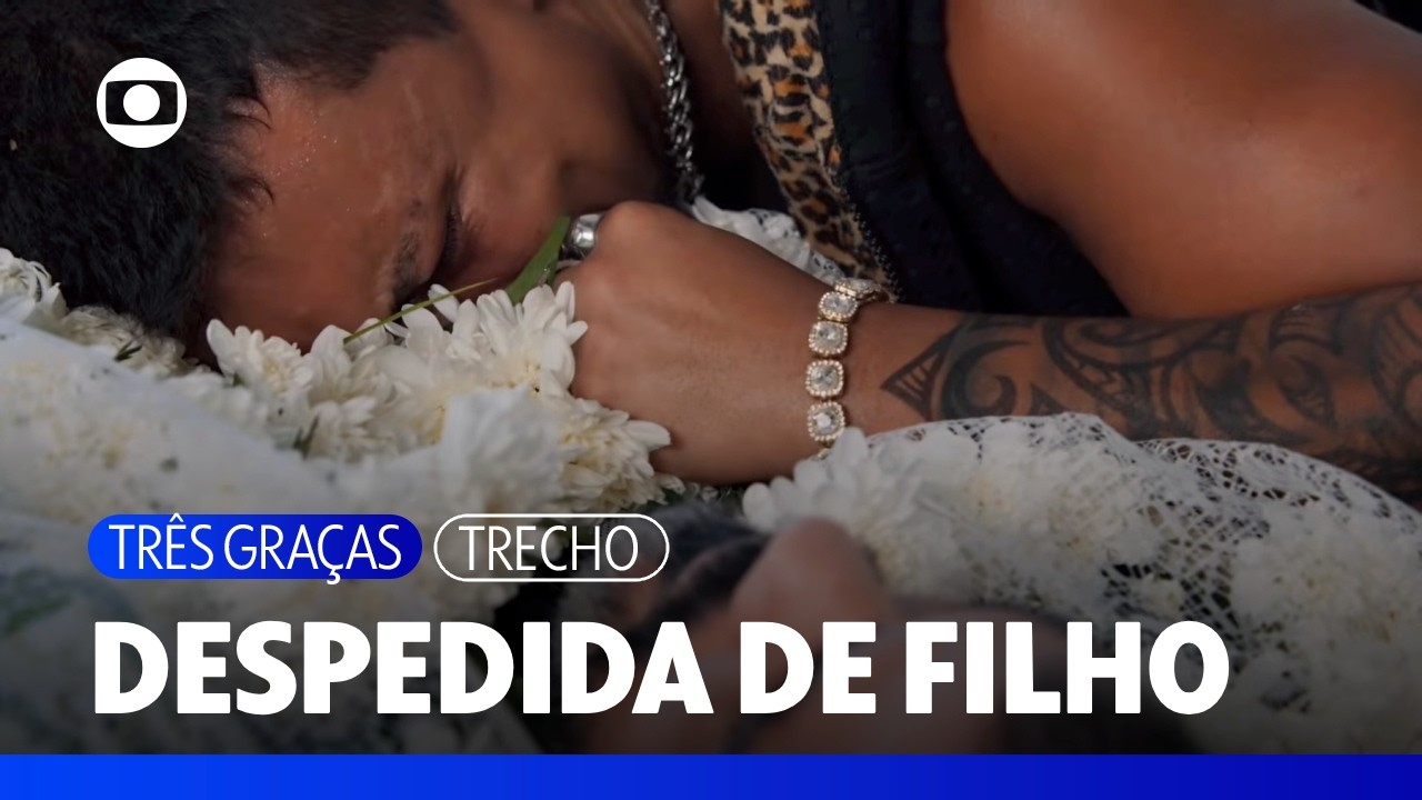 No velório, Bagdá se despede de Jorginho Ninja | Três Graças | TV Globo