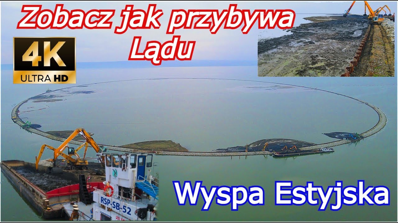 Wyspa Estyjska - Usypiska stają się coraz większe